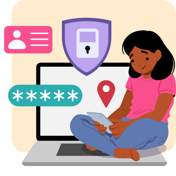 Thumbnail of in app safety features