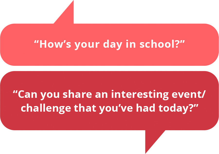 How’s your day in school? Can you share an interesting event/challenge that you’ve had today?