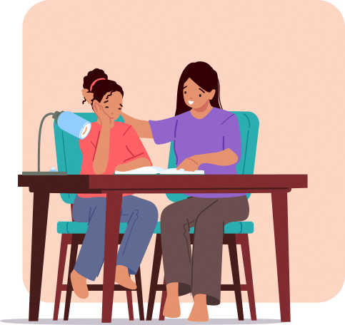 A thumbnail of a parent guiding their child