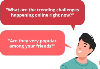 What are the trending challenges happening online right now