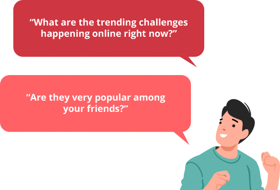 What are the trending challenges happening online right now